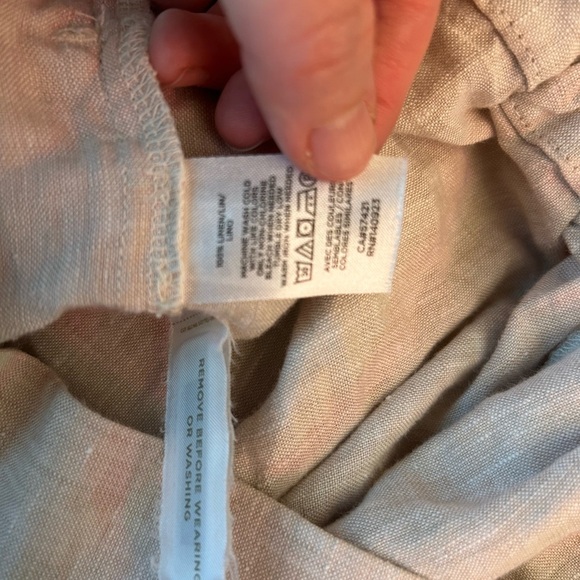 Lou & Grey Cream Wide-Leg Pants - Picture 6 of 6